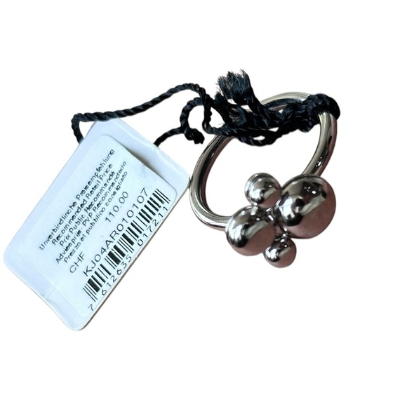 Calvin Klein NWT Rotatable SilverRing with Dustbag Size 8 - Picture 5 of 8
